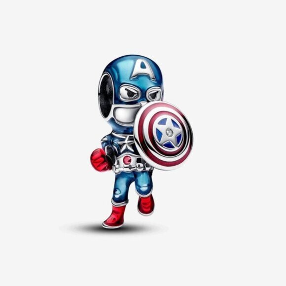 Marvel The Avengers Captain America Charm - Picture 1 of 5